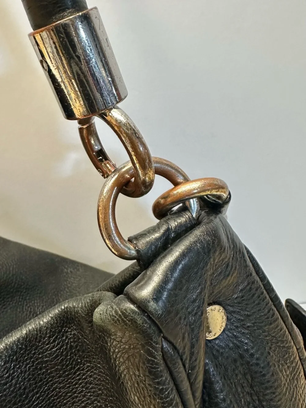 Marc by Marc Jacobs Black Leather Hobo Bag